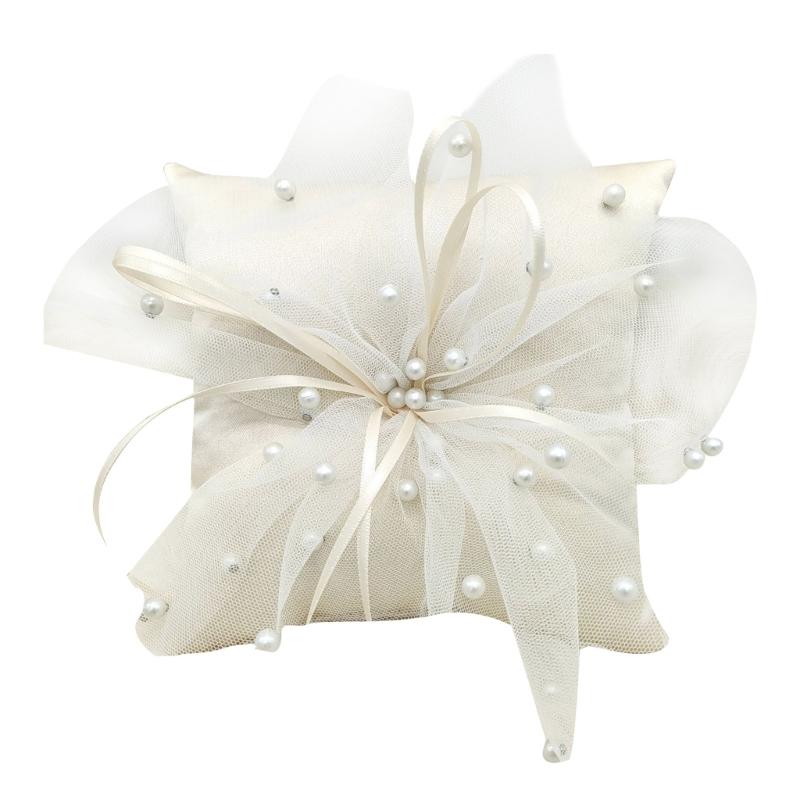 31BB Handmade Pearls Cushion W - Ring Bearer Pillow review and price