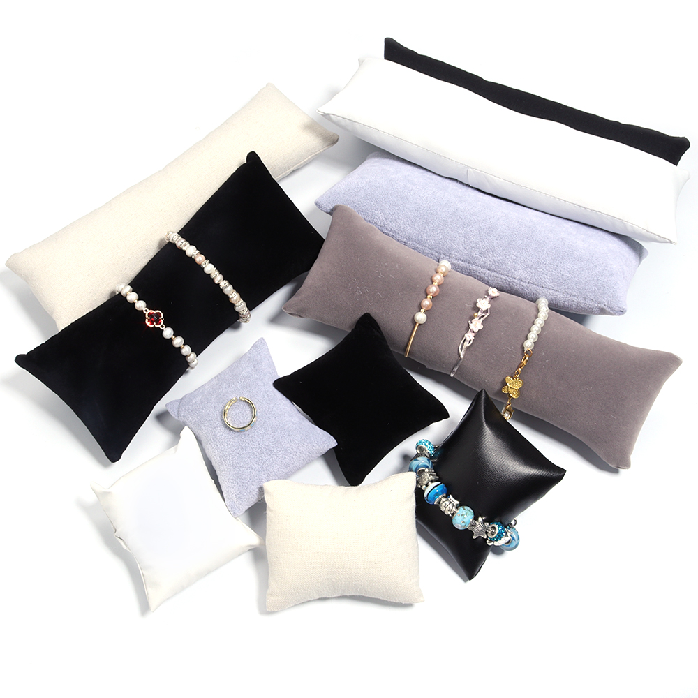 1Pc PU Leather Velvet Jewelry  - Ring Bearer Pillow review and price