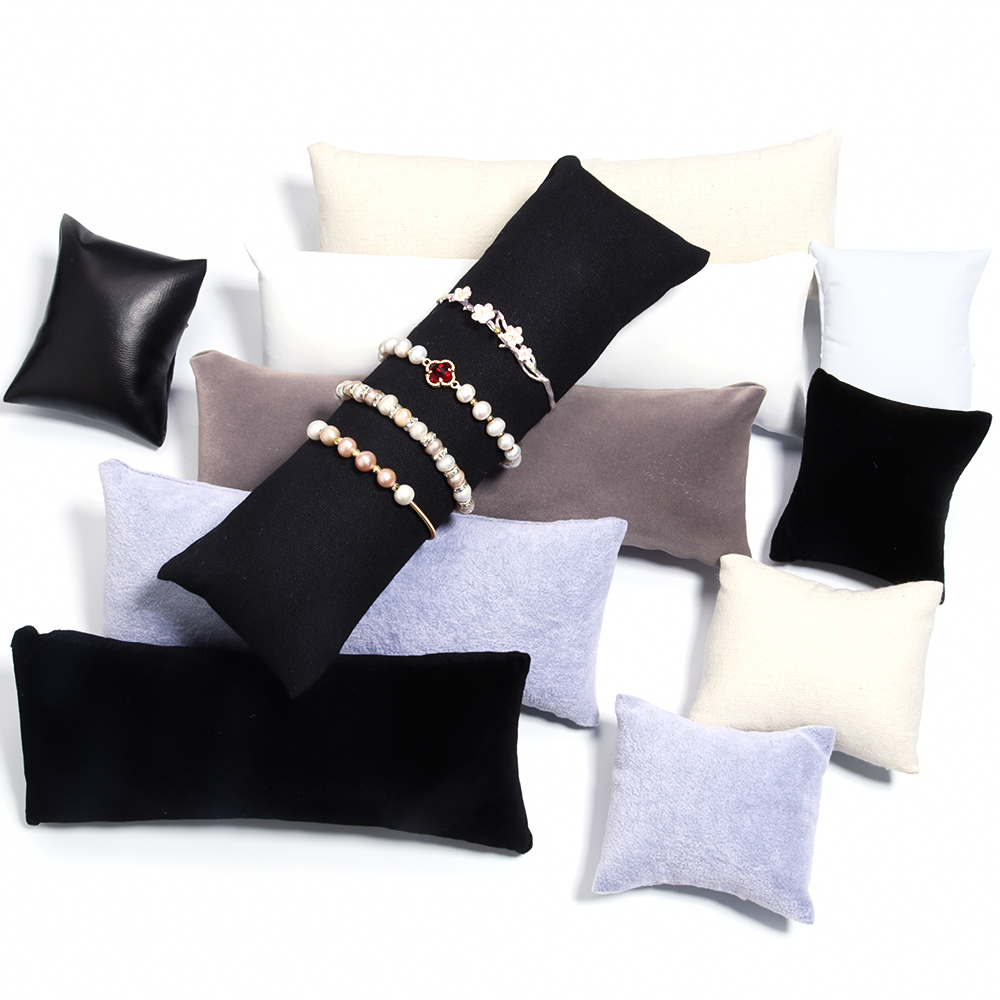 1Pc PU Leather Velvet Jewelry  - Ring Bearer Pillow review and price