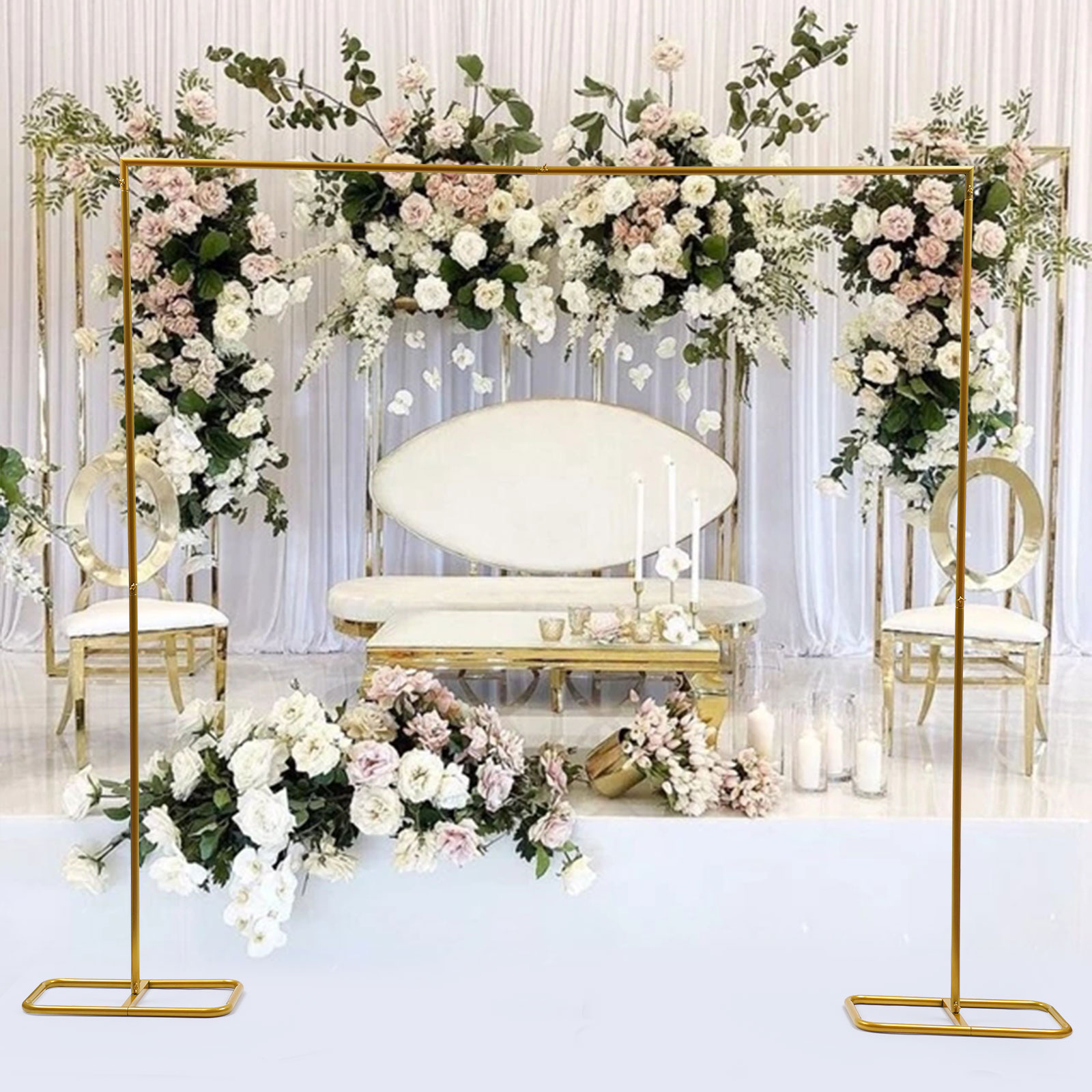 2.1x2m / 79x83inch Gold Weddin - Wedding Balloon Arch review and price