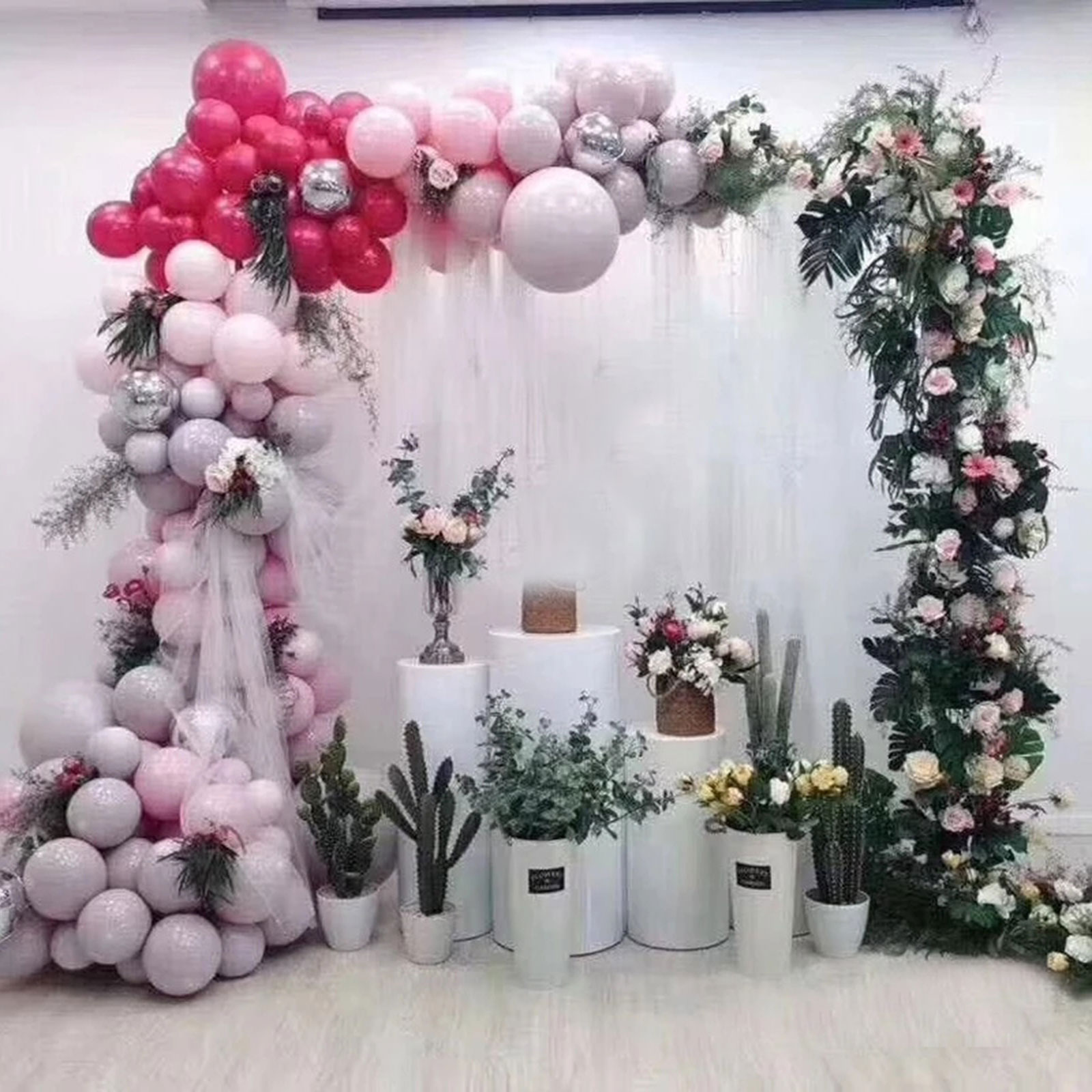 2.1x2m / 79x83inch Gold Weddin - Wedding Balloon Arch review and price