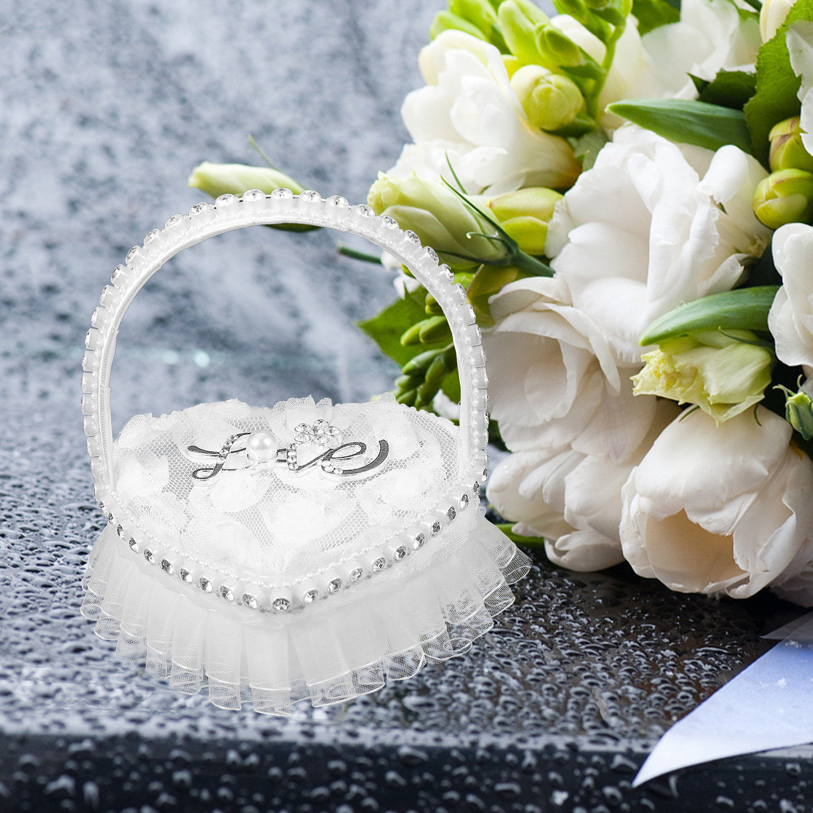Rings Bridal Cushion Pillow to - Ring Bearer Pillow review and price