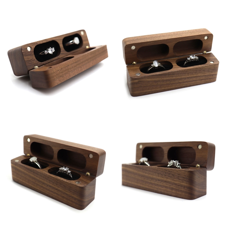 ZB91 Fashion Wood Ring Box for - Ring Bearer Pillow review and price
