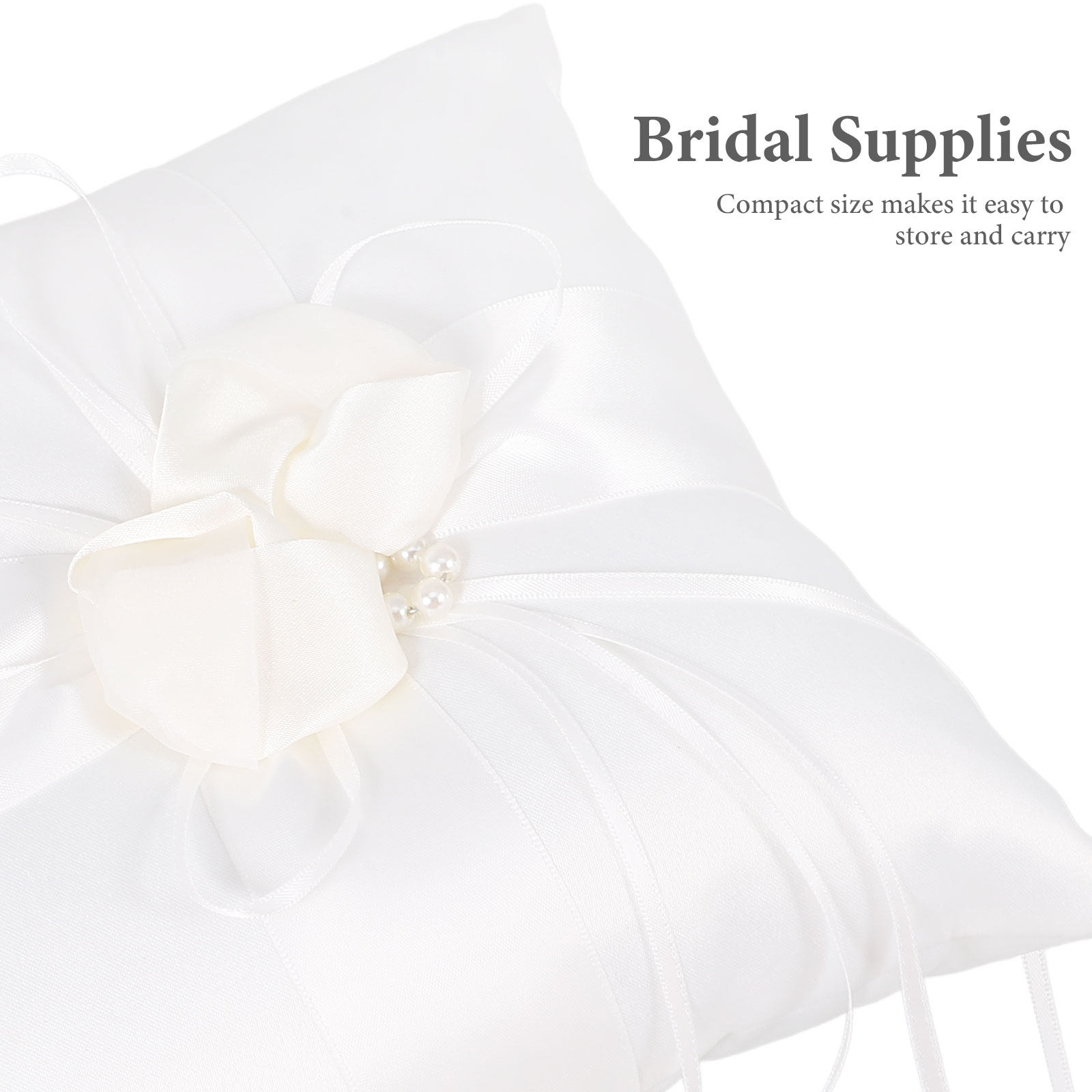 20x20cm Bridal Ring Pillow Whi - Ring Bearer Pillow review and price